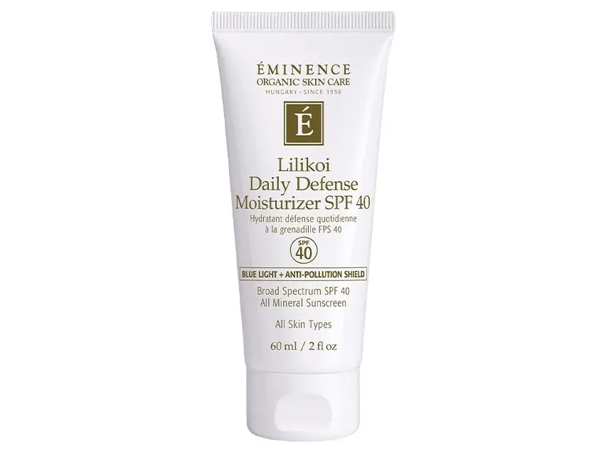Eminence Organics Lilikoi Daily Defense Moisturizer SPF 40 (formerly known as Eminence Organics Lilikoi Mineral Defense Moisturizer SPF 33) 2.0 fl oz