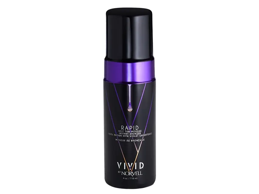 Norvell Vivid 1 Hour Rapid Self Tan Mousse 4.0 oz