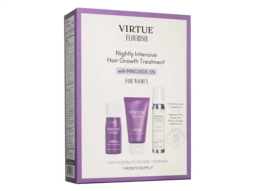 VIRTUE Flourish Nightly Intensive Hair Growth Treatment Set - VIRTUE®