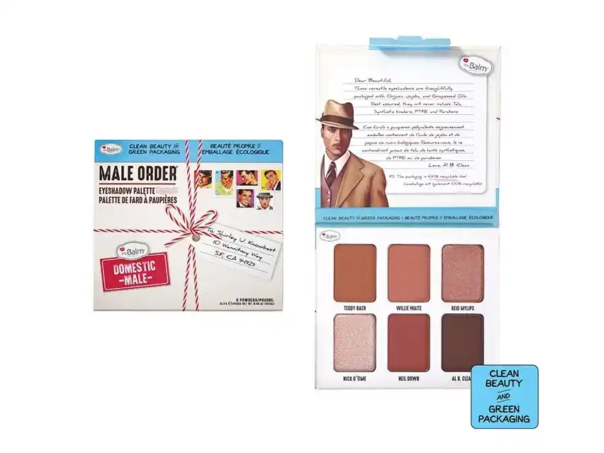 theBalm Male Order Eyeshadow Palette 6-Pan Palette