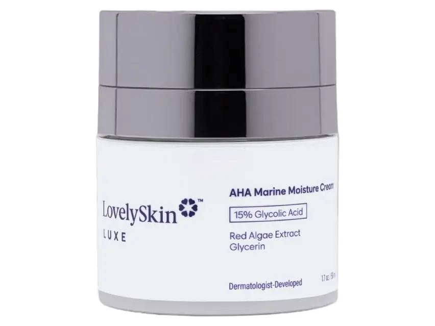 LovelySkin LUXE AHA Marine Moisture Cream (formerly known as LovelySkin AHA Marine Moisture Creme) 1.7 oz