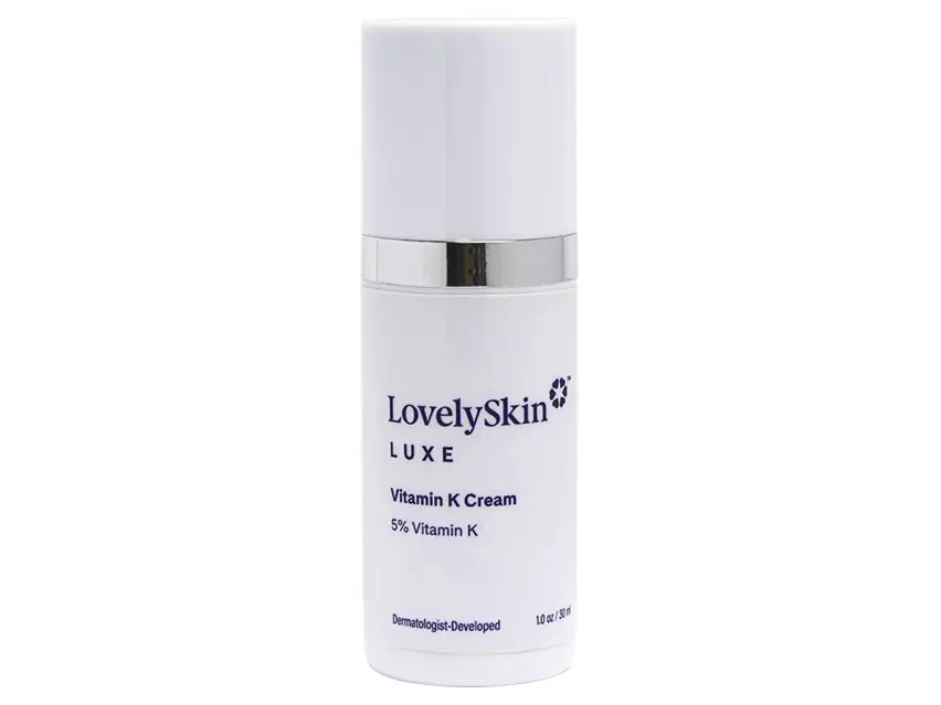 LovelySkin LUXE Vitamin K Cream (formerly known as LovelySkin Vitamin K Creme) 1.0 fl oz
