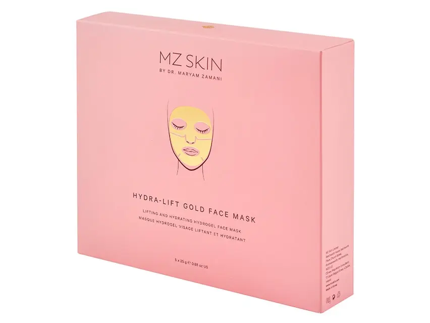MZ Skin Hydra-Lift Gold Face Mask 5 Pack