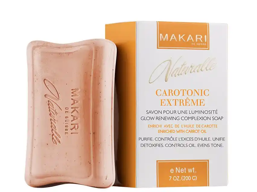 Makari Carotonic Extreme Glow Renewing Complexion Soap (formerly known as Makari Naturalle Carotonic Extreme Exfoliating Lightening Soap) 7.0 oz