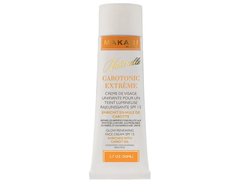 Makari Carotonic Extreme Glow Renewing Face Cream (formerly known as Makari Naturalle Carotonic Extreme Moisturizing Lightening Cream SPF 15) 1.7 fl oz