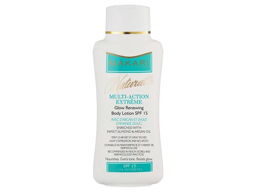 Makari Multi-Action Extreme Glow Renewing Body Lotion (formerly known as Makari Naturalle Multi-Action Extreme Glow Renewing Body Lotion SPF 15) 17.6 oz