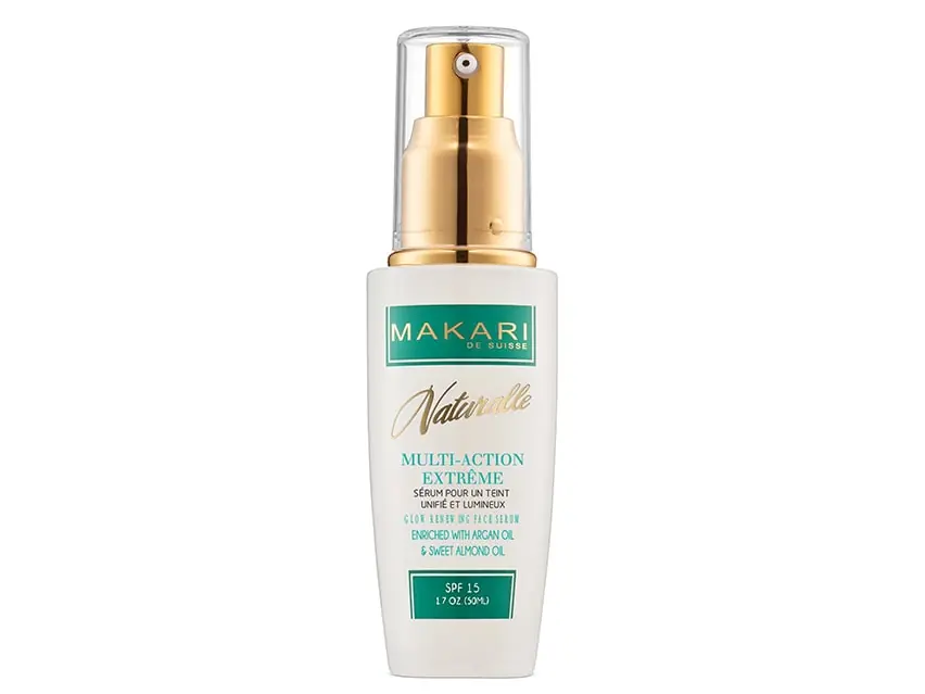 Makari Naturalle Multi-Action Extreme Glow Revitalizing Face Serum SPF 15 (formerly known as Makari Naturalle Multi-Action Extreme Lightening Serum SPF 15) 1.7 fl oz