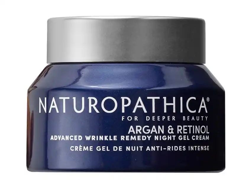 Naturopathica Argan & Retinol Advanced Wrinkle Remedy Night Gel Cream 1.69 fl oz