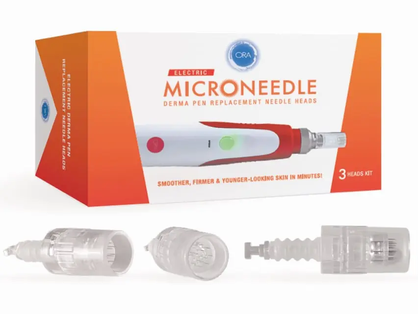 ORA Electric Microneedle Derma Pen Replacement Heads for CORDED Device