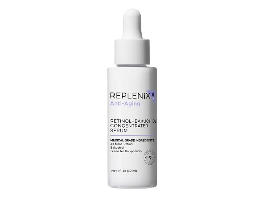 Replenix Retinol + Bakuchiol Concentrated Serum 1.0 fl oz