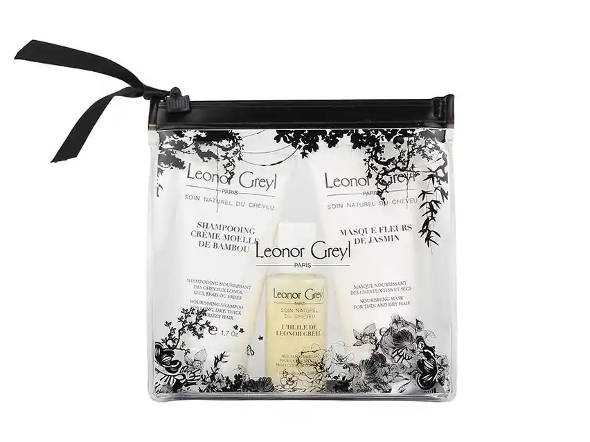 Leonor Greyl Luxury Travel Kit for Dry Hair 3-Piece Set