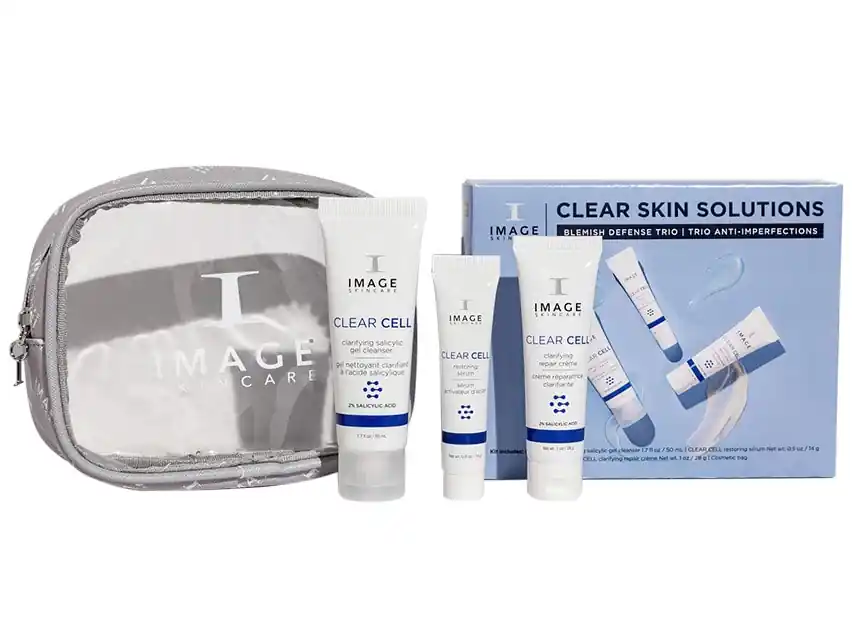 IMAGE Skincare Clear Cell Clear Skin Solutions Set 3-Piece Set