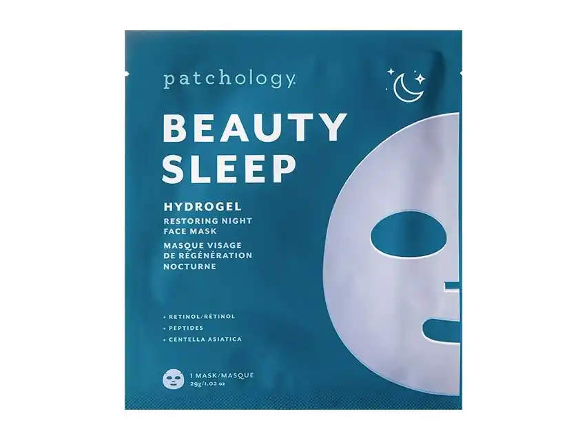 patchology Beauty Sleep Restoring Hydrogel Face Mask 1 Mask