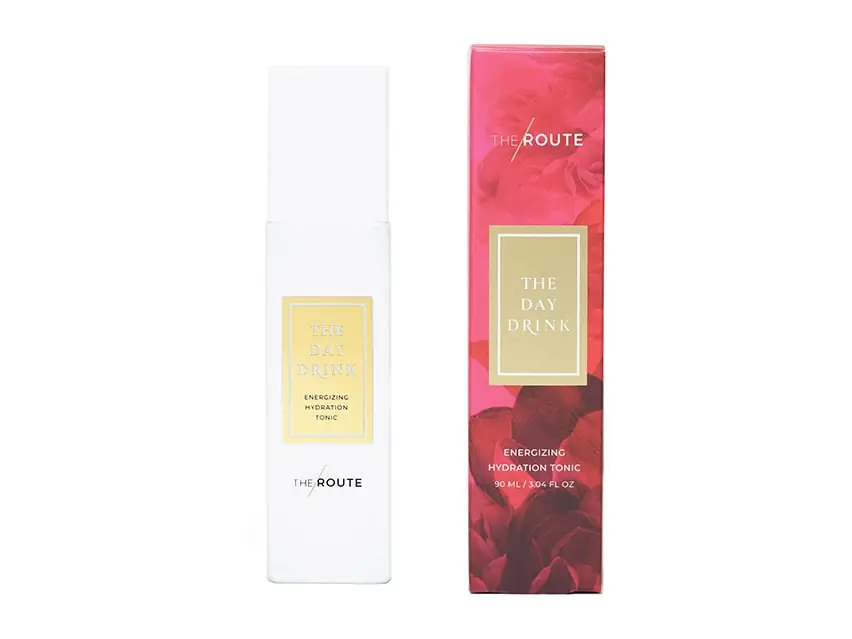THE ROUTE The Day Drink Energizing Hydration Tonic Spray 3.04 fl oz - THE ROUTE Beauty