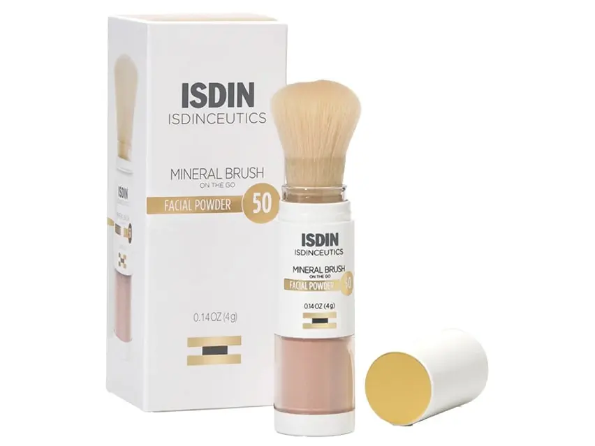ISDIN Mineral Brush with Zinc Oxide (formerly known as ISDIN Isdinceutics Mineral Brush Facial Powder) 0.14 oz
