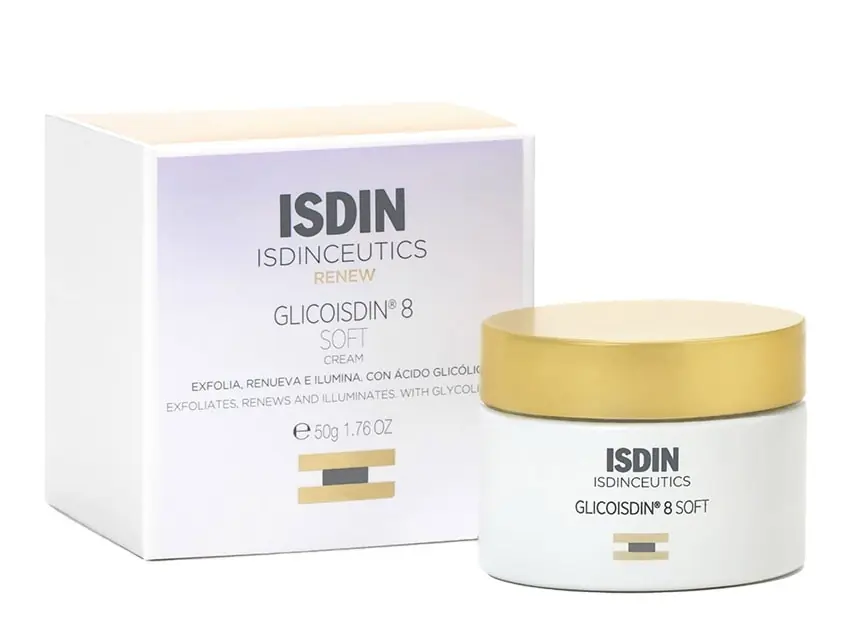 ISDIN Isdinceutics Glicoisdin 8 Soft Hydrating Exfoliating Peeling Cream 1.76 oz