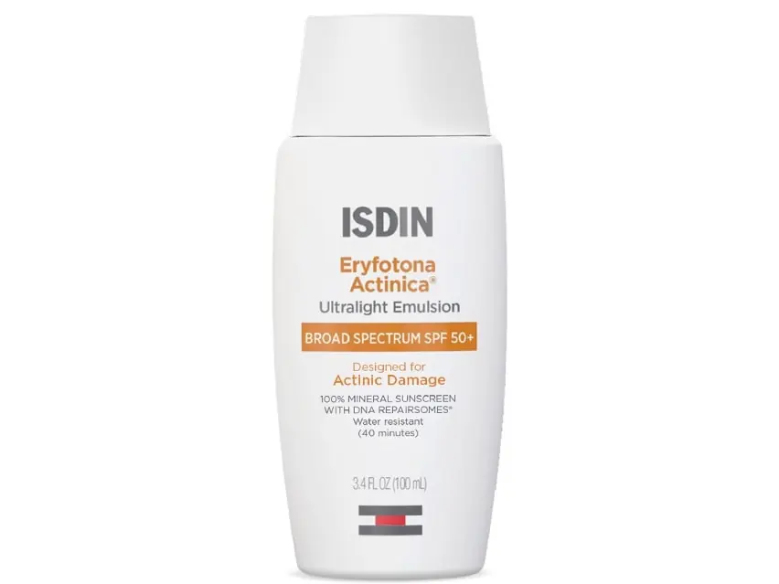 ISDIN Photo Eryfotona Actinica Daily Lightweight Mineral SPF 50+ Sunscreen