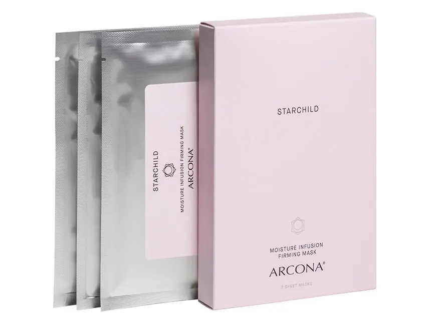 ARCONA Starchild Moisture Infusion Firming Mask 3 Sheet Masks