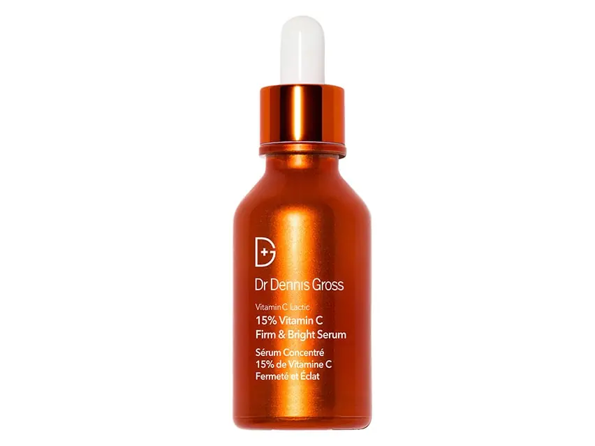 Dr. Dennis Gross Skincare Vitamin C Lactic 15% Vitamin C Firm & Bright Serum 1.0 fl oz