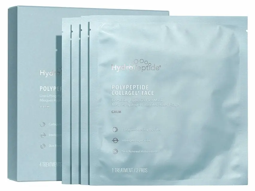HydroPeptide Polypeptide Collagel+ Line Lifting Face Mask 4 Masks