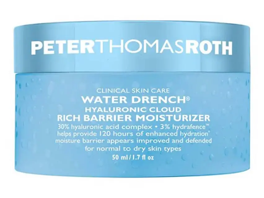 Peter Thomas Roth Water Drench Hyaluronic Cloud Rich Barrier Moisturizer 1.7 fl oz