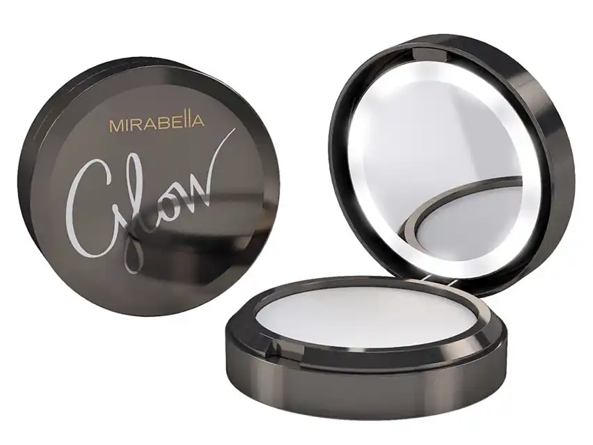 Mirabella Glow Universal Hyaluronic Pressed Powder 2.0 oz - Mirabella Beauty
