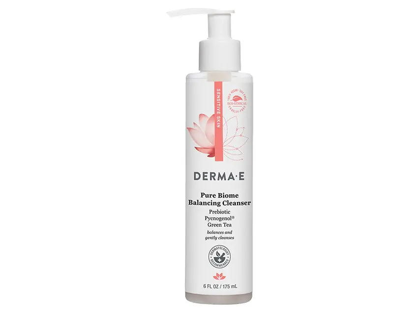 derma e Pure Biome Balancing Cleanser 6.0 fl oz
