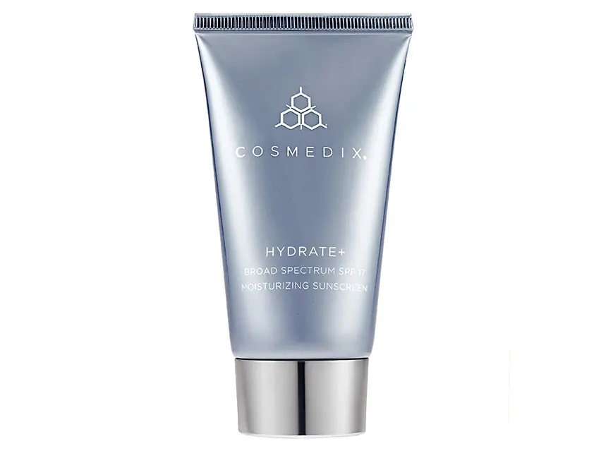 COSMEDIX Hydrate+ Broad Spectrum SPF 17 Moisturizing Sunscreen 2.0 fl oz