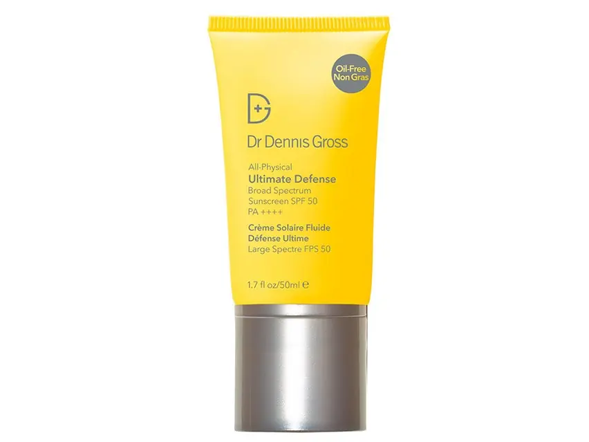 Dr. Dennis Gross Skincare All-Physical Ultimate Defense Sunscreen SPF 50 PA++++ 1.7 fl oz