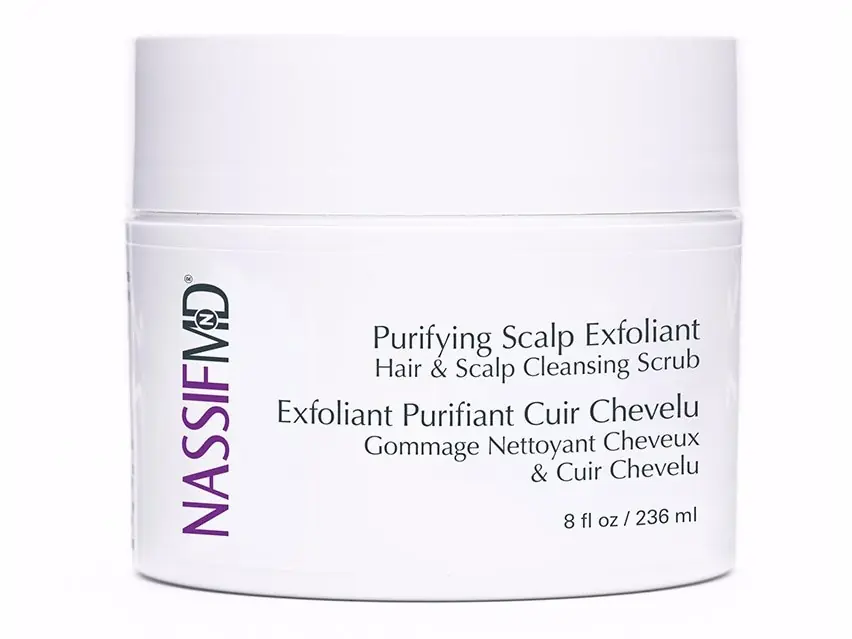 NassifMD® Purifying Scalp Detox Exfoliant Cleansing Hair & Scalp Scrub 8.0 oz - NassifMD® Skincare