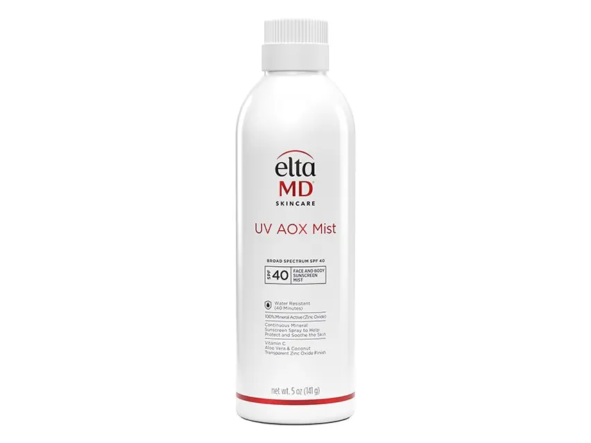 EltaMD UV AOX Mist Face & Body Broad Spectrum SPF 40 5.0 fl oz - EltaMD Skin Care