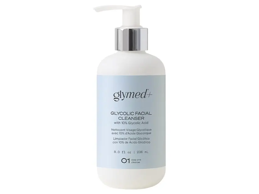 GlyMed Plus Glycolic Facial Cleanser with 10% Glycolic Acid (formerly known as GlyMed Plus Gentle Facial Wash) 8.0 fl oz