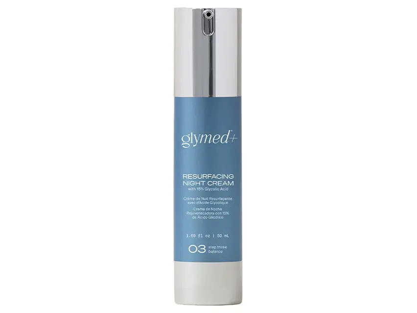 GlyMed Plus Resurfacing Night Cream with 15% Glycolic Acid (formerly known as GlyMed Plus Treatment Cream) 1.69 fl oz