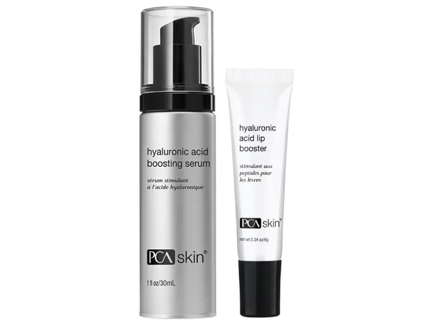 PCA SKIN Hyaluronic Acid Boosting Serum & Lip Booster Duo