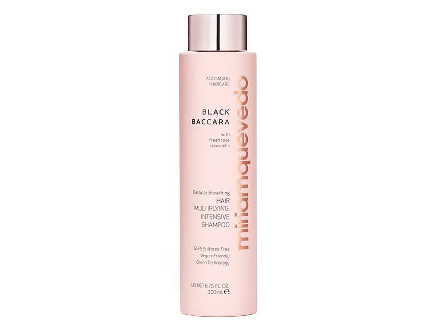 Miriam Quevedo Black Baccara Cellular Breathing Hair Multiplying Intensive Shampoo 6.76 fl oz