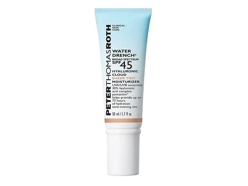 Peter Thomas Roth Water Drench Broad Spectrum SPF 45 Hyaluronic Sheer Tint Moisturizer 1.7 fl oz