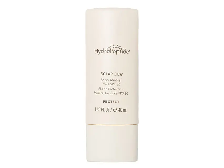 HydroPeptide Solar Dew Sheer Mineral Melt SPF 30 Sunscreen 1.35 fl oz