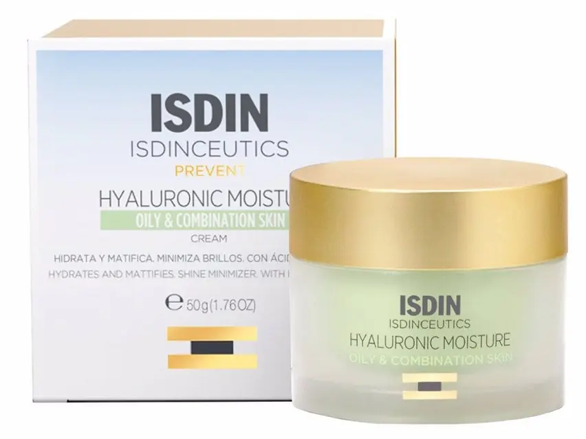 ISDIN Isdinceutics Hyaluronic Moisture Hydrating Face Moisturizer for Oily Skin