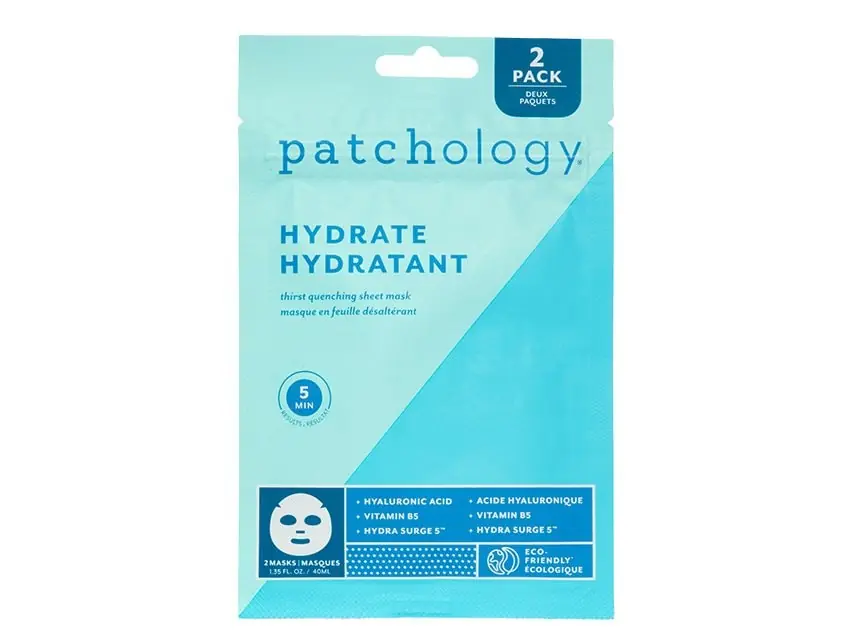 patchology Hydrate Thirst Quenching Sheet Mask 2-Piece Set