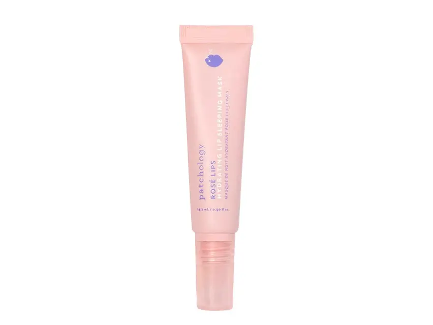 patchology Rose Lips Hydrating Lip Sleeping Mask 0.5 fl oz
