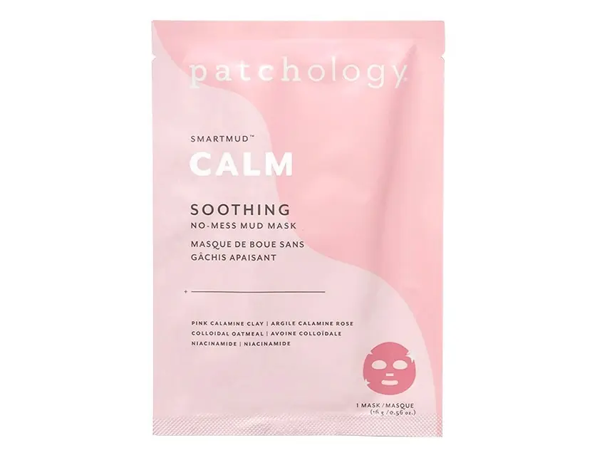 patchology SmartMud Calm Soothing No-Mess Mud Mask 1 Sheet Mask