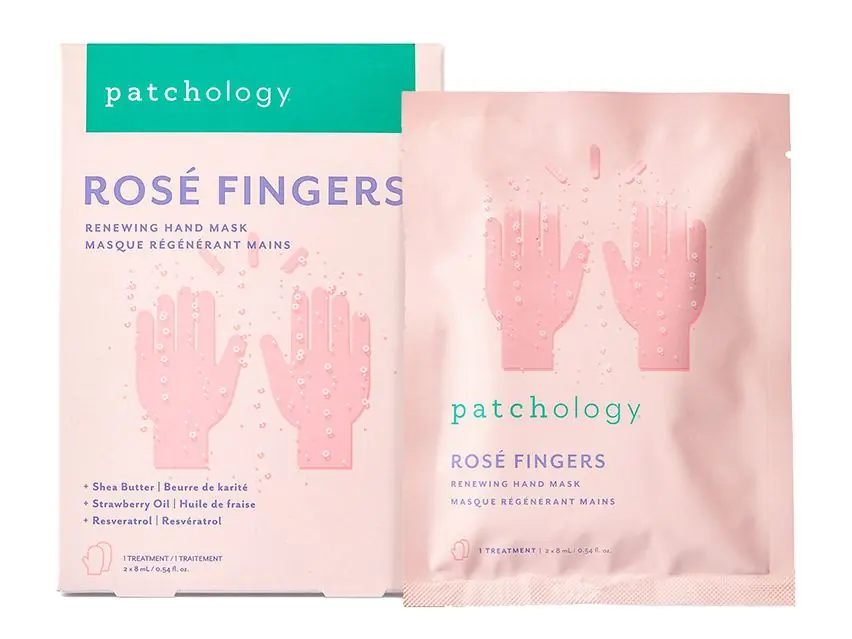 patchology Rose Fingers Renewing Hand Mask 1 Hand Mask