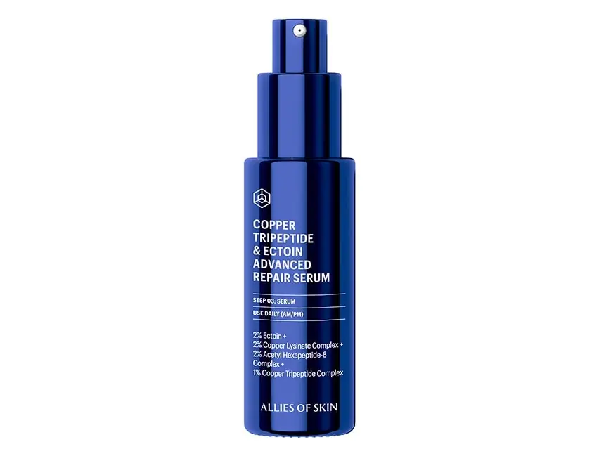 Allies of Skin Copper Tripeptide & Ectoin Advanced Repair Serum 1.0 fl oz
