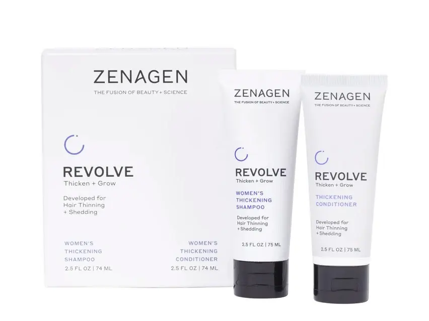 Zenagen Revolve Thicken + Grow Women's Travel Kit 2-Piece Set