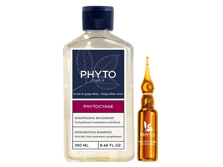 PHYTO Phytocyane Invigorating Shampoo & Revitalizing Treatment Reactional Hair Thinning for Women