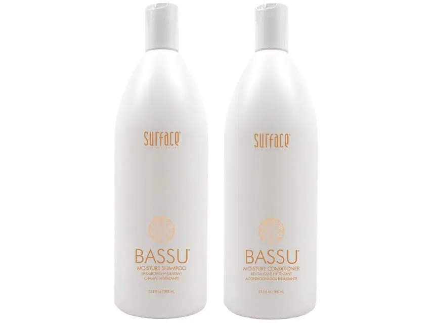 Surface Bassu Moisture Shampoo & Conditioner Liter Duo