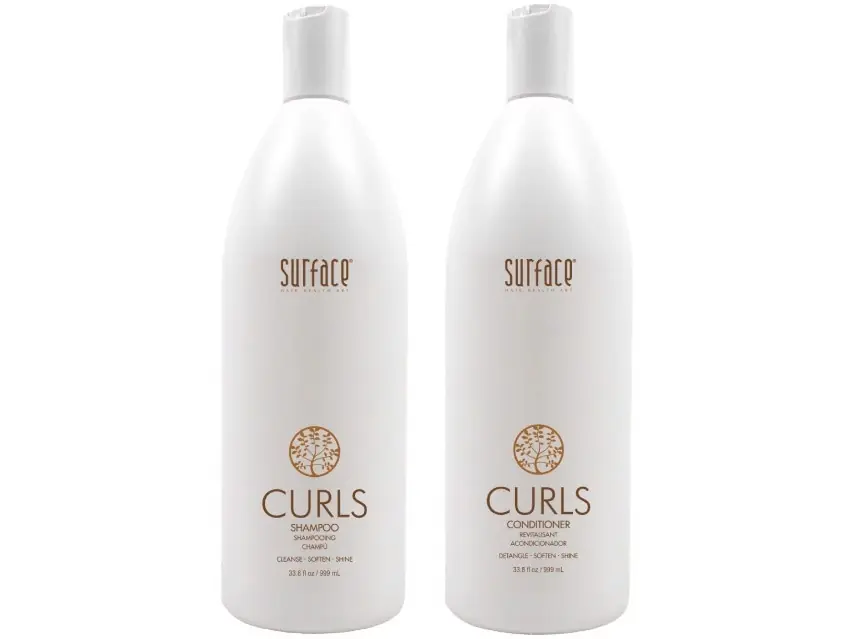 Surface Curls Shampoo & Conditioner Liter Duo