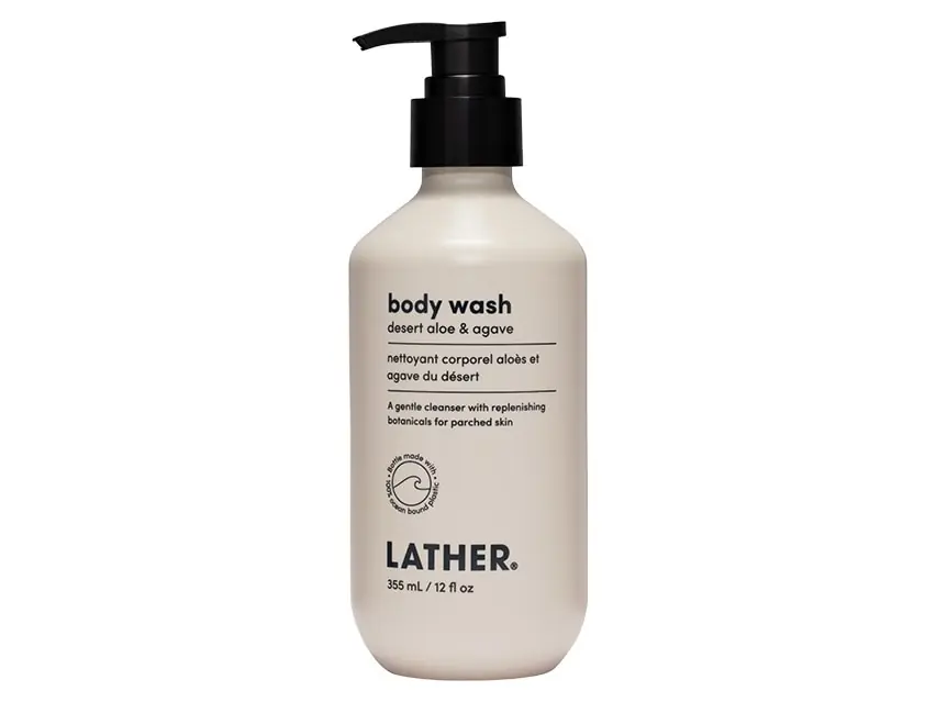 LATHER Desert Aloe & Agave Body Wash 12.0 fl oz