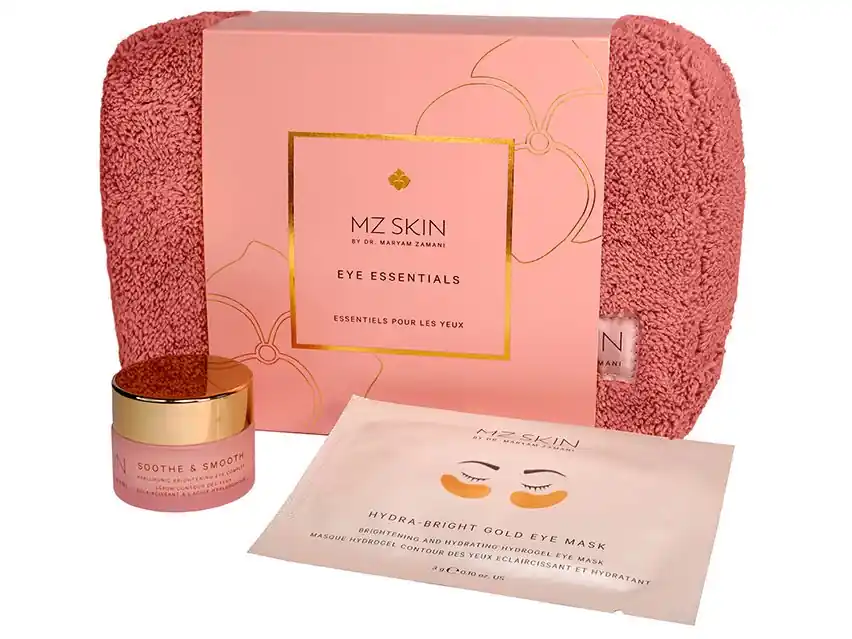 MZ Skin Soothe & Smooth Eye Gold Essentials Set - Limited Edition 2-Piece Set