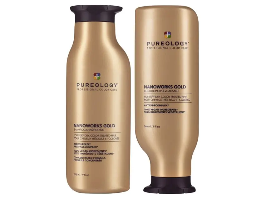 Pureology Nanoworks Gold Shampoo & Conditioner Duo